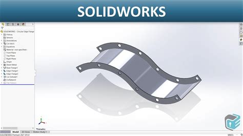 solidworks sheet metal edge flange